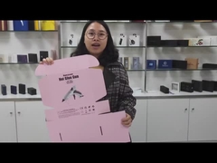 산업용 주얼리 종이 메일 상자 접착형 크래프트 노러브 메일 상자