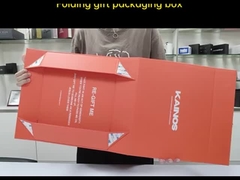 럭셔리 카드보드 딱딱한 접이성 상자 접이성 자석 종이 상자 선물 포장용