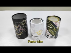 맞춤 로고 원형 실린더 캔스터 카드보드 실린더 박스 화장품