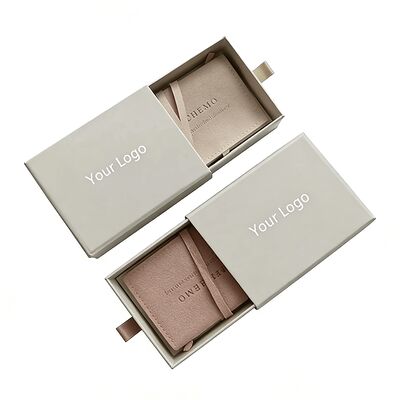 주문 금 엽지 코팅 된 종이 보석 포장 상자 드라우어 종이 상자 목걸이에 폼 삽입과 함께 팔찌 팔찌 귀걸이