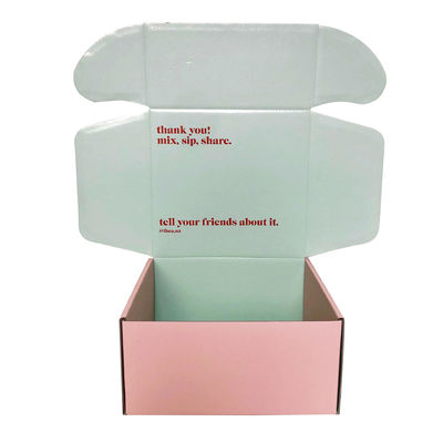 CMYK 컬러 카튼 메일러 배송 상자 우아한 공예용 종이 상자 포장