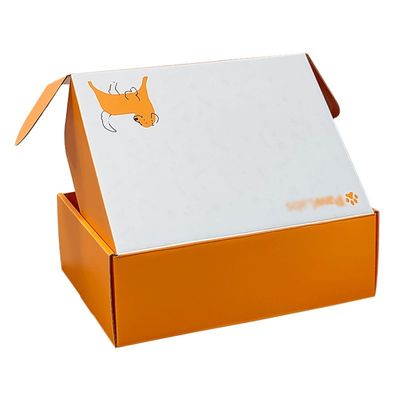 코러브 보드 칼라와 리쉬 패키지 박스 고양이 개 애완 동물에 맞춤 주문 받아 들인다