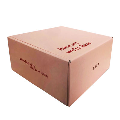 300g CCNB 플루트 가정용 제품 운송을 위한 맞춤 인쇄 접착 크래프트 메일러 박스