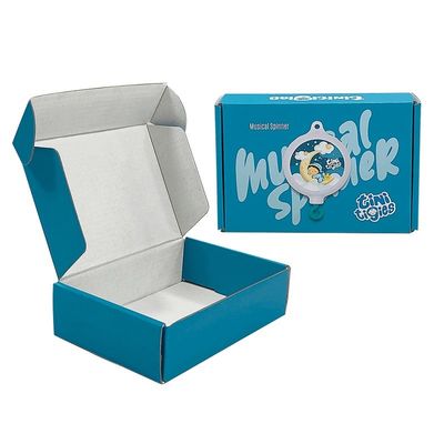맞춤형 접이성 종이 상자 Kraft corrugated 종이 보드 메일러 포장 상자