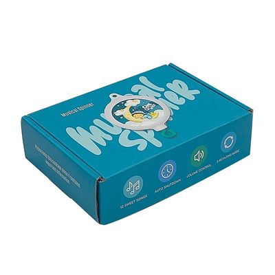 맞춤형 접이성 종이 상자 Kraft corrugated 종이 보드 메일러 포장 상자