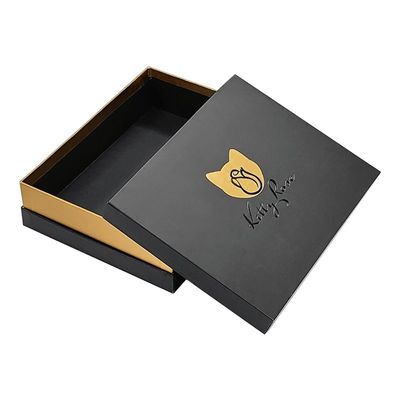 매트 라미네이션과 스폰지 라인러와 함께 2 조각의 딱딱한 종이접기 뚜?? 및 기본 상자