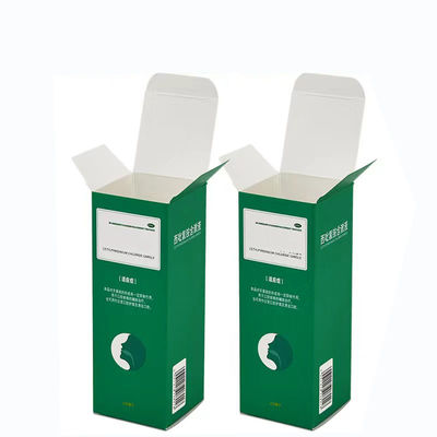 사용자 지정 인쇄 된 터크 엔드 자동 잠금 상자 350gsm 400gsm 500gsm 예술 코팅 종이 상자