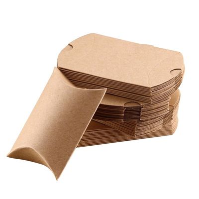 뜨거운 엽기/UV/발크 표면 마무리 작은 종이 베개 상자 결혼식 용품 포장
