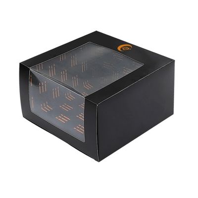 럭셔리 사용자 지정 로고 야구 모자 상자 포장 야구 창문 종이 접이식 선물 상자