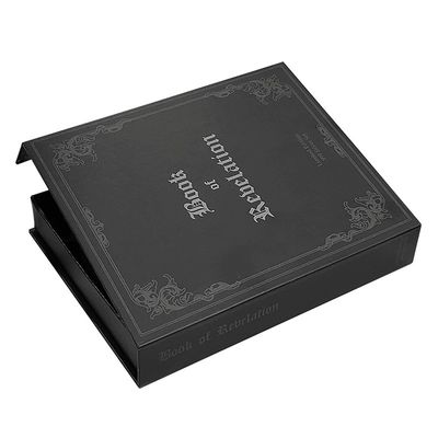 마그네틱 닫기 고리 디스플레이 박스 동전 포장 홀 홀 가짜 책 스타일 박스