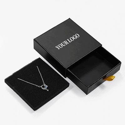 로고 인쇄 보석 포장용 딱딱한 상자 9x9x3cm 다기능 여행 상자