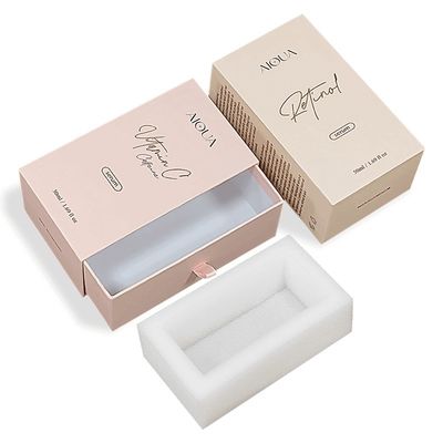 아타르 병 향수 검사 상자 재활용 재료로 풀 컬러 판톤 인쇄
