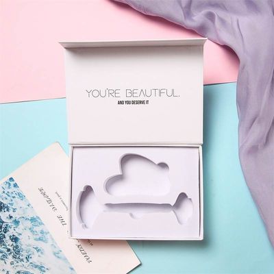 책 플랩 박스 사용자 지정 로고 인쇄 된 마그네틱 딱딱한 박스 Guasha Jade Gua Sha 롤러 도구