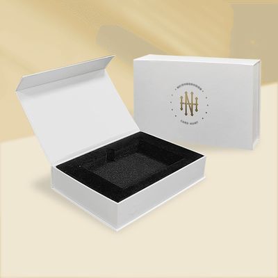 스폰지 라인어 8x10 사진 자석 딱딱 박스 고급 앨범용 맞춤형 크기 패키지