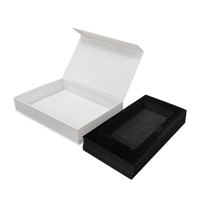 스폰지 라인어 8x10 사진 자석 딱딱 박스 고급 앨범용 맞춤형 크기 패키지