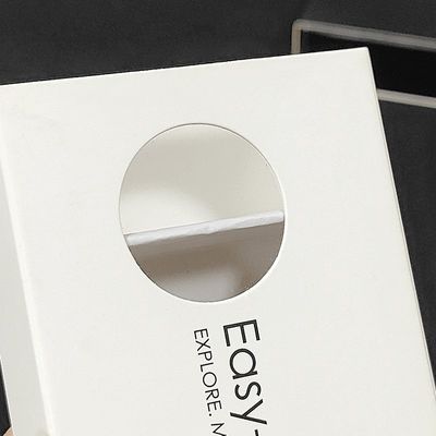 사용자 지정 로고 비누 꽃 선물 상자 인쇄 비누 패키지 맑은 창과 함께 종이 상자