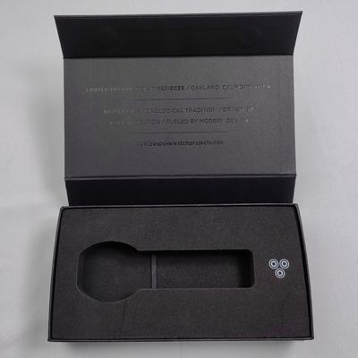 커스텀 투명한 선물 종이 포장 상자 자기 뚜?? 이 있는 고지 상자