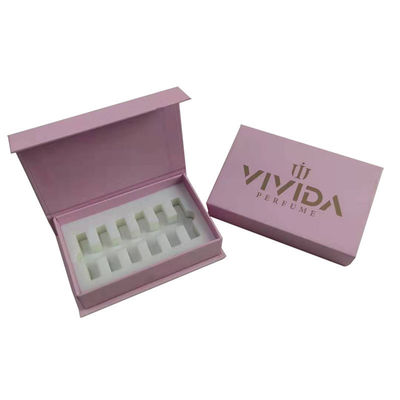 주문 받아 5ml 8ml 10ml 향수 선물 세트 스폰지 라인러가 있는 포장 상자