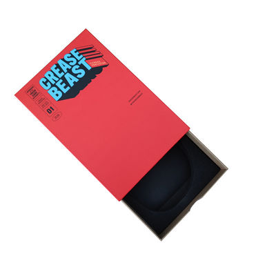 재활용 가능한 CMYK/PANTONE 인쇄 최종 고급 포장용 빨간 자석 상자 선물 세트