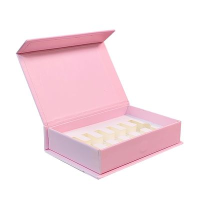 맞춤 핑크 향수 에센셜 오일 병 폼 매트 라미네이션과 함께 자기 종이 상자