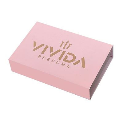 맞춤 핑크 향수 에센셜 오일 병 폼 매트 라미네이션과 함께 자기 종이 상자