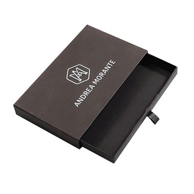 맞춤형 포장 CMYK/PANTONE을 위한 ISO9001 자격을 갖춘 매트 블랙 목걸이 상자