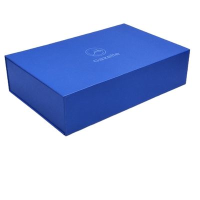 사용자 지정 스크린 인쇄 로고 평면 흰색 자기 접이식 선물 상자 귀하의 요구 사항에 대한