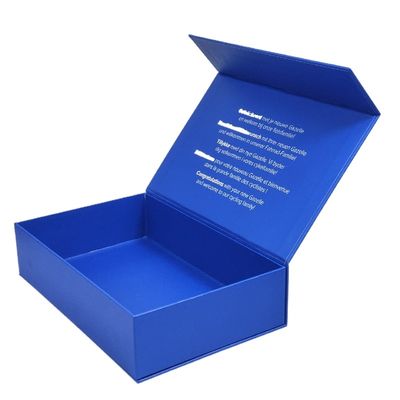 사용자 지정 스크린 인쇄 로고 평면 흰색 자기 접이식 선물 상자 귀하의 요구 사항에 대한