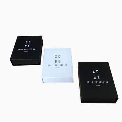4C / UV / 라미네이션 / 에보스 / 스탬핑 마무리 향수용 주문용 자기 책 모양 상자