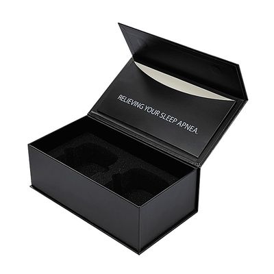 스탬핑 인쇄 처리 책 모양의 스폼과 1200gsm 카드본의 자기 상자