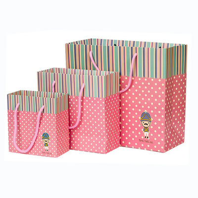 맞춤 매트 라미네이트 소매 유로 토트백 250g 300g 손잡이있는 종이 토트백