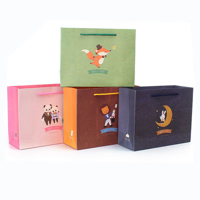 CMYK/PANTONE 인쇄 주문형 Kraft 종이 유로 토트 옷용 쇼핑 선물 가방