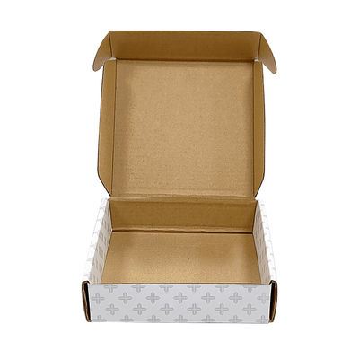 배달 배송 카튼 패키지 상자 접착용 종이판 Kraft corrugated 흰색 메일러 패키지 상자