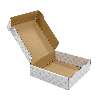 배달 배송 카튼 패키지 상자 접착용 종이판 Kraft corrugated 흰색 메일러 패키지 상자
