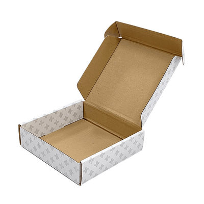 배달 배송 카튼 패키지 상자 접착용 종이판 Kraft corrugated 흰색 메일러 패키지 상자
