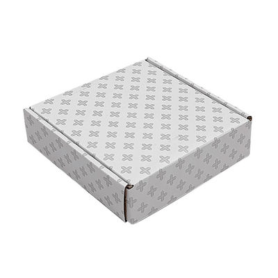 배달 배송 카튼 패키지 상자 접착용 종이판 Kraft corrugated 흰색 메일러 패키지 상자