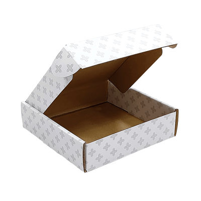 배달 배송 카튼 패키지 상자 접착용 종이판 Kraft corrugated 흰색 메일러 패키지 상자