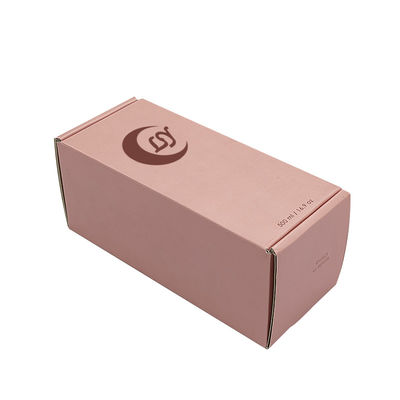맞춤 인쇄 메일 상자 분홍색 개인화장품 메일 포장 상자 감사합니다 선물 포장 고리