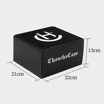 Custom Baseball Cap Corrugated Cardboard Mailing Boxes Recycled Paper Tube with Magnet Shape for Shipping