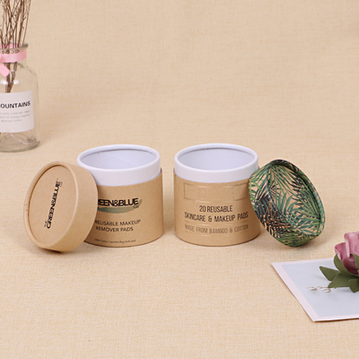 친환경 캔들 튜브 포장 생분해성 종이 튜브 선물 상자 (유리 용기용)