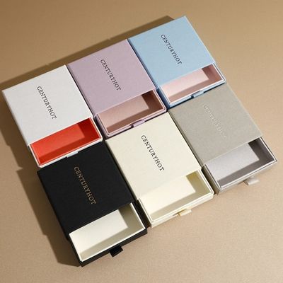 고급 보석 상자 포장 맞춤 로고 맞춤형 보석 선물 상자 여성용 우아하고 고급 보석 포장 상자