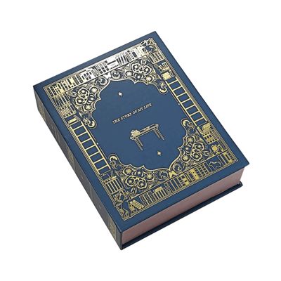 맞춤형 인쇄 럭셔리 책 모양 선물 상자 포장, 브랜드 향초 프리미엄 웨딩 홀리데이 선물 솔루션