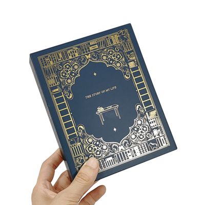 맞춤형 인쇄 럭셔리 책 모양 선물 상자 포장, 브랜드 향초 프리미엄 웨딩 홀리데이 선물 솔루션