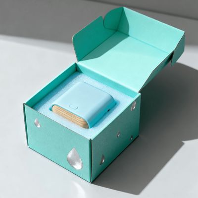 맞춤형 맞춤형 럭셔리 컬러풀 작은 코러브 배송 메일 박스 화장품 로고