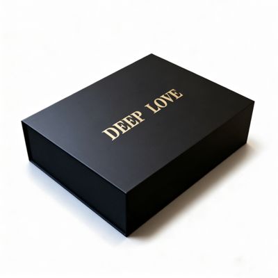 Custom Popular I LOVE U Floral Gift Boxes Eco-Friendly Recycled Materials Magnetic Paper Box Packaging for Rose Flower Gift Box