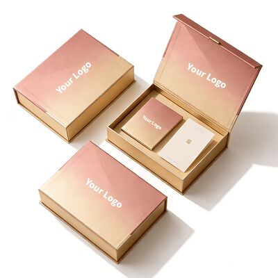 맞춤형 로고가 있는 자석 선물 포장 상자, 재활용 가능한 견고하고 접을 수 있는 화장품 포장 상자, 사용 설명서 포함