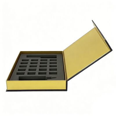 고급 프리미엄 마그네틱 닫기 플립 톱 딱딱한 고리 포장 상자 화장품용 매트 종이 선물 상자