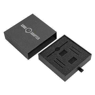 사용자 지정 로고 선물 디스플레이 검은 딱딱한 고리 시계 상자 케이스