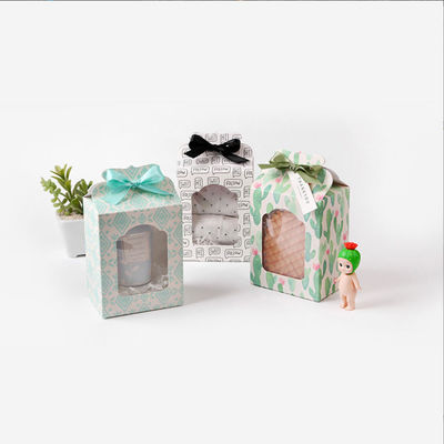 맞춤형 장난감 화장품 의류 고리 디스플레이 투명 맞춤형 인형 포장 상자 투명한 PVC 창문