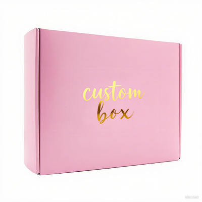 소매 재활용 할 수있는 코러거이트 종이 화장품 메일 박스 부착 가능한 전자 상거래 배송 상자 향수 눈꺼풀 매트 라미네이션